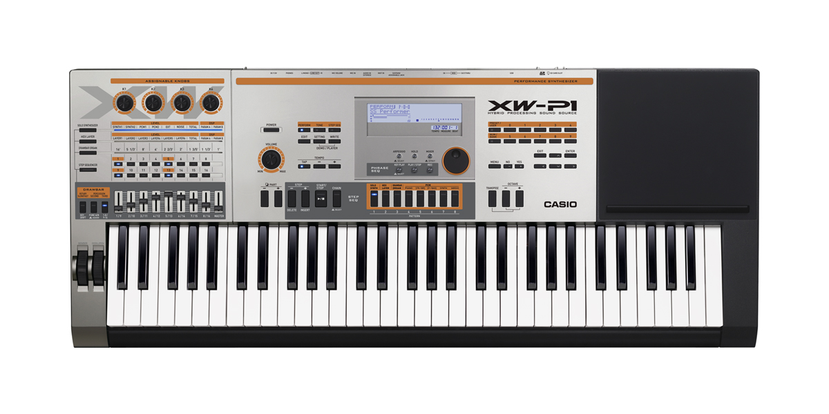 CASIO シンセサイザー　XW-P1