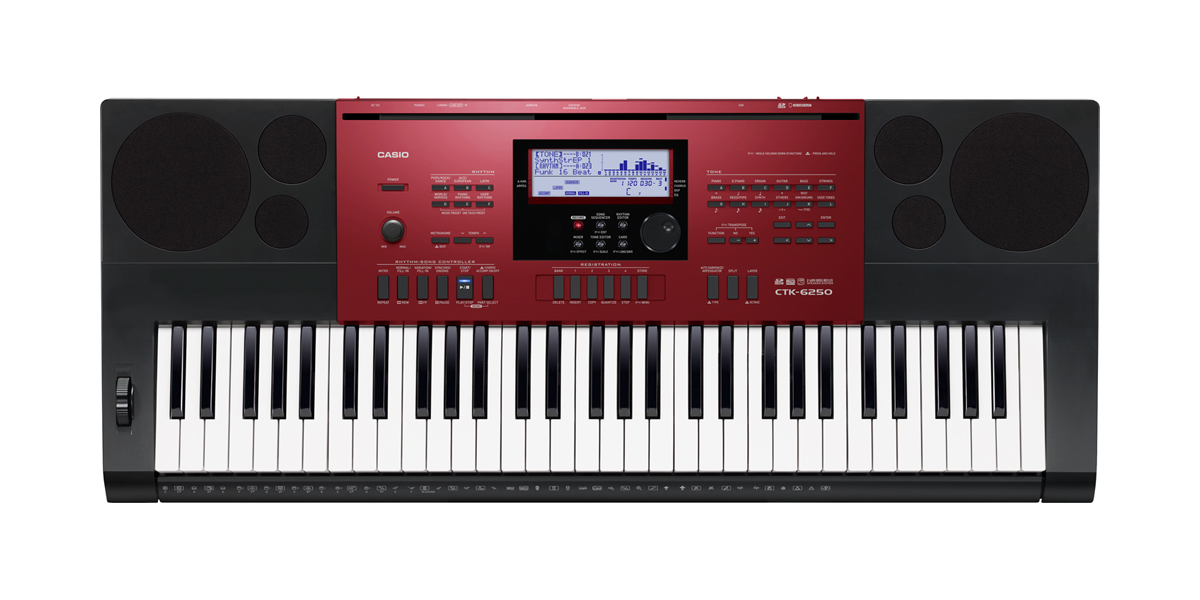 高知インター店】 CASIO CTK-6250 (純正キーボードスタンド付) 電子 