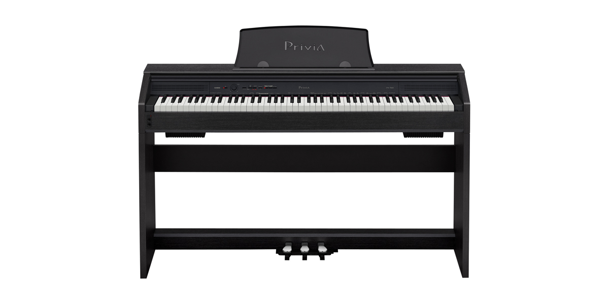 CASIO カシオ Privia 電子ピアノ PX-760BK 楽器 d868-