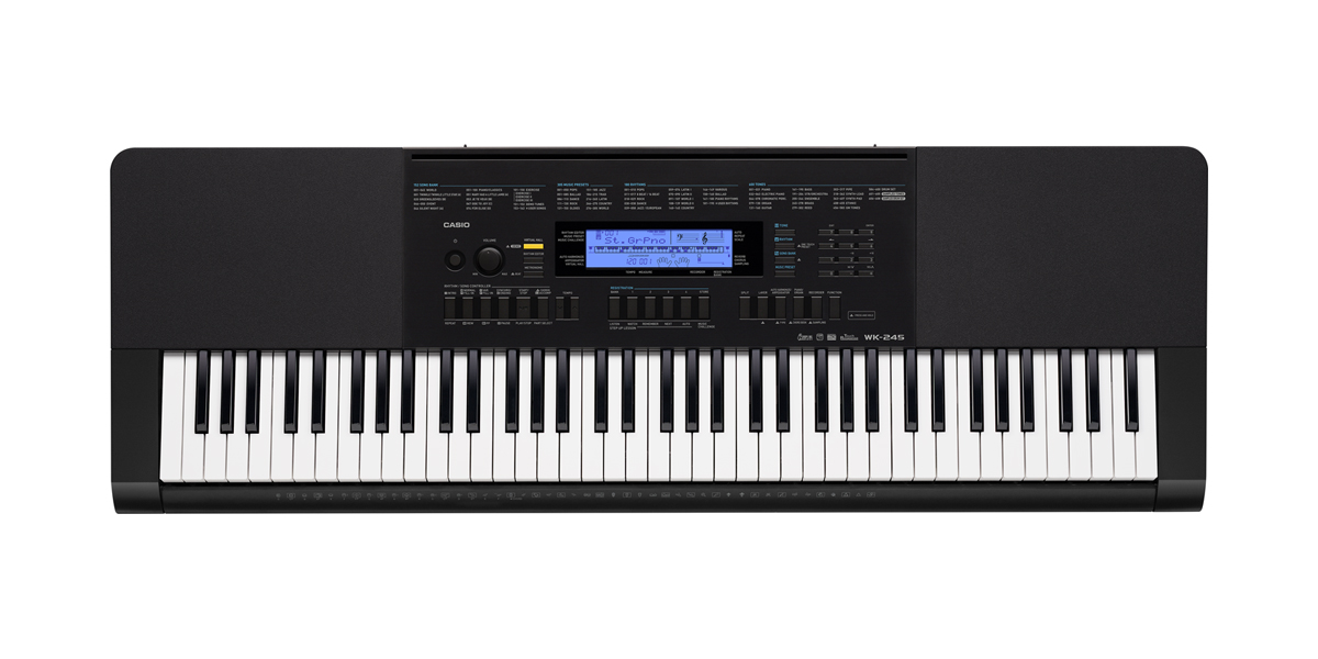 週末限定‼︎] CASIO カシオ 76鍵盤 電子キーボード WK-245-