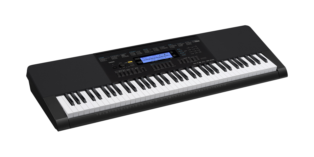 CASIO 76鍵盤 電子キーボード WK-245 [ベーシック](新品)