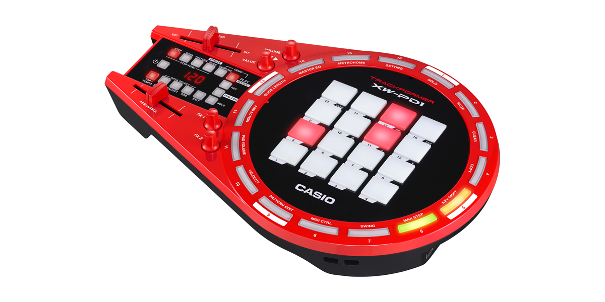 TK■ CASIO TRACKFORMER XW-PD1 トラックフォーマー