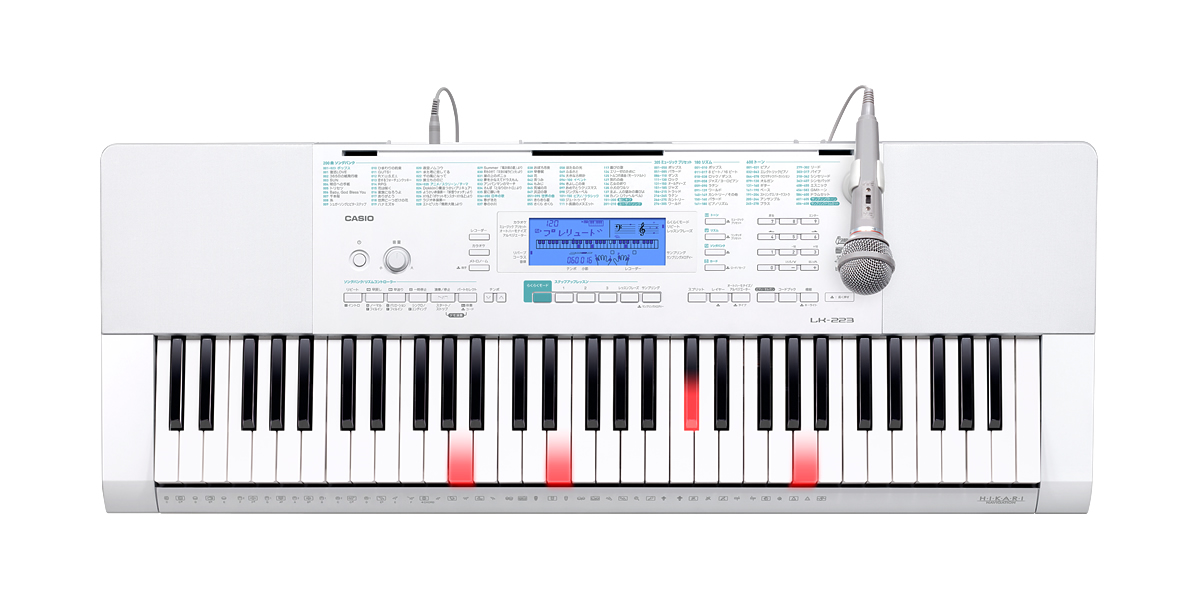 CASIO キーボード 光ナビ-