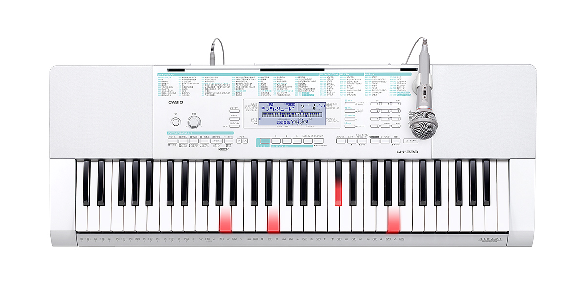 CASIO カシオ LK-228 光ナビゲーション キーボード 電車ピアノ　音楽 LK-228 | 光ナビゲーションキーボード | 電子楽器 | CASIO
