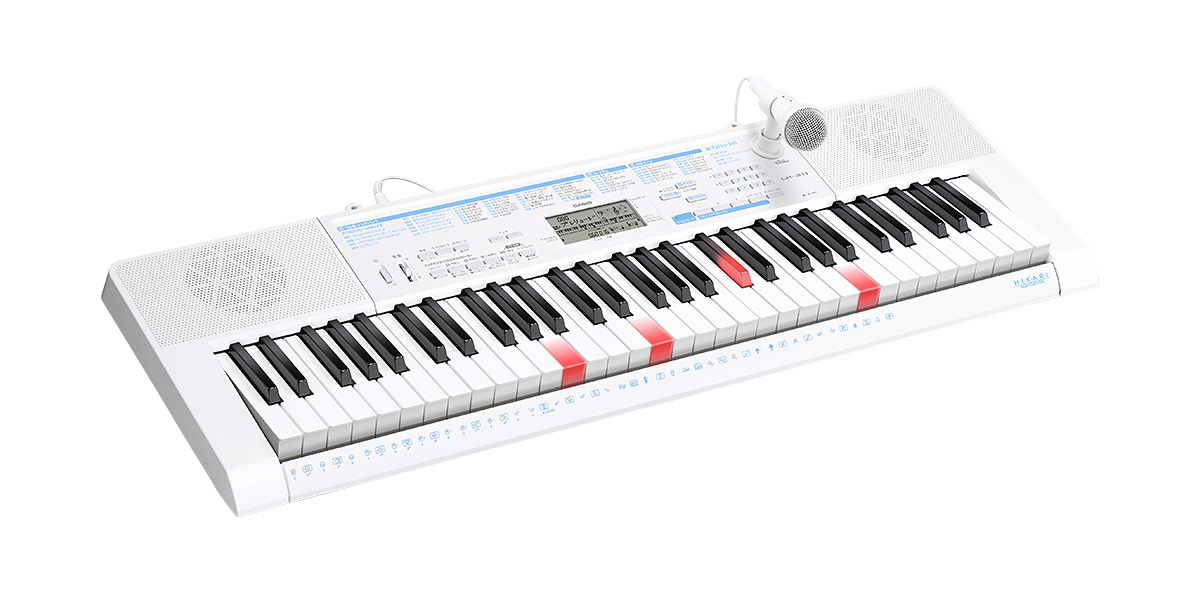 譜面台 マイク付き♪ 電子キーボード LK-111 電子ピアノ CASIO - 鍵盤楽器