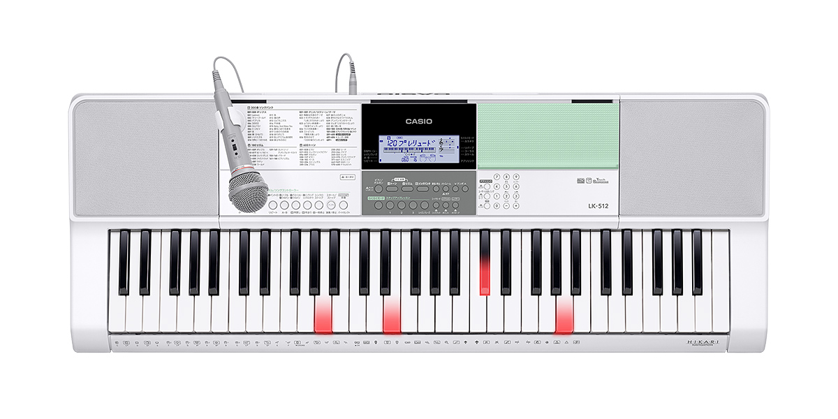 CASIO 光ナビゲーションキーボード LK-512 www.krzysztofbialy.com