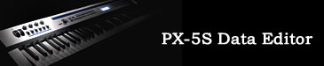 PX-5S Data Editor