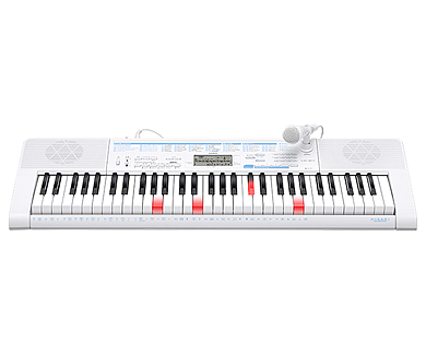 【美品】CASIO カシオ LK-311 光ナビ マイク ベッドホン AC 付き